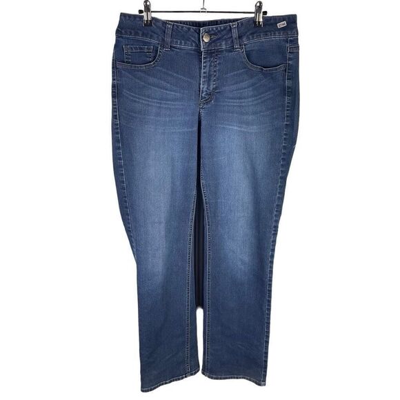 Riders by Lee Straight Jeans 12M Women’s Dark Wash Pre-Owned [#3746] - Picture 1 of 6